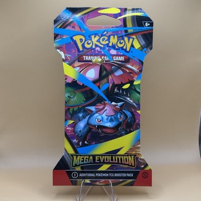Brand New Mega Evolution Sleeved Booster Pack - Pokemon TCG Factory Sealed