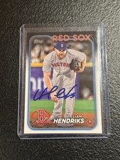 SIGNED 2024 Topps Series Two Liam Hendricks #587 Boston Red Sox