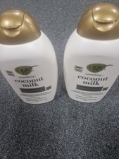 2 X OGX Coconut Milk Hydrating Conditioner 385ml | Sulphate Free Moisture Care 14.29 per litre