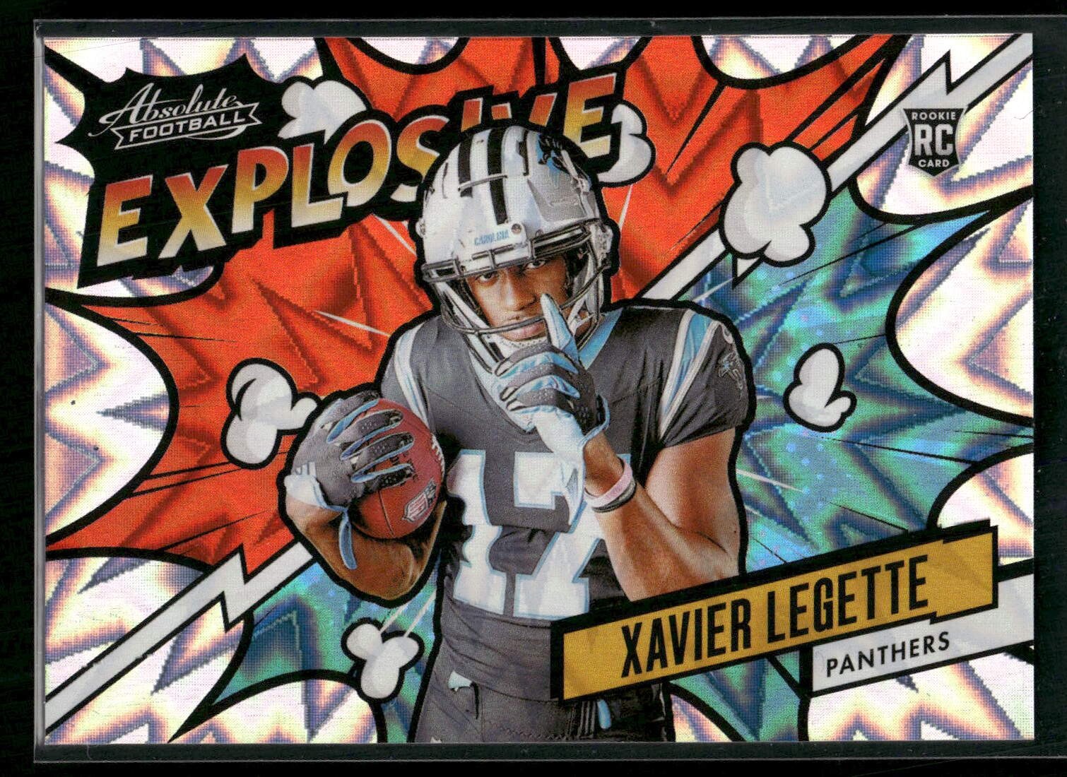 2024 Panini Absolute #EX-XLE Xavier Legette Explosive