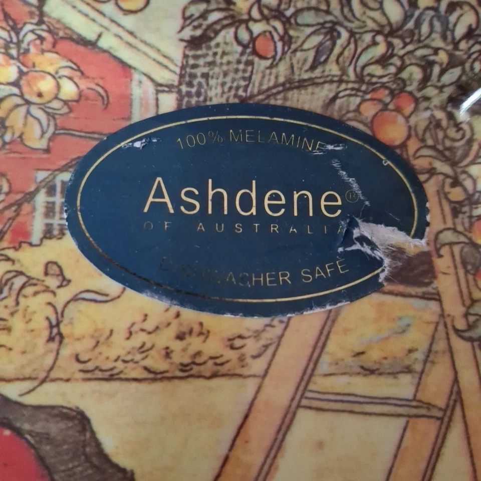 Bandeja para servir melamina Ashdene Of AUSTRALIA 15"x6.5" rectangular apta para alimentos melocotón Foto 2 de 4