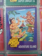 1990s Nintendo Power Super Power Club Adventure Island Card #24