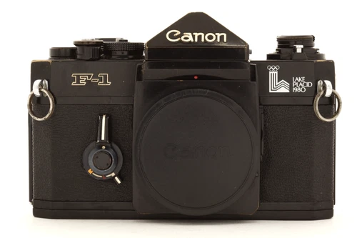 Canon F-1 "Lake Placid 1980" 35mm Film Camera Body #48634