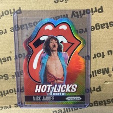 2025 Panini Prizm THE ROLLING STONES TIE DYE HOT LICKS MICK JAGGER /49 #3