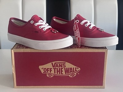 VANS Authentic Piercing Racingred Damen Sneaker Freizeit Schuhe Gr. 37 Neu OVP