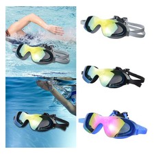 Lunettes de Natation, Lunettes Antibuée pour Les Sports Nautiques et Les