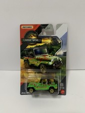 Matchbox Jurassic World Rebirth Jeep Wrangler 18 Green