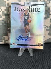 2025-26 Topps Finest Micah Peavy RC Baseline Autos Refractor #BA-MP