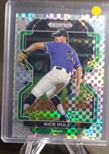 2022 Panini Prizm Draft Picks - Nick Hull #PDP203 Power Plaid Prizm /35 (RC)