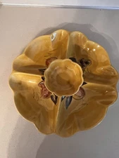 Chip And Dip Tray, 1962 Los Angeles Potteries #77, USA,