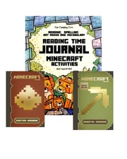 Minecraft 3 Book Set