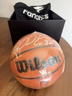 Karl Malone Utah Signed Wilson Basketball 25-26 Fanatics Under Wraps Authentic