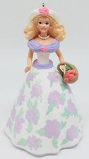 1995 Springtime Barbie Easter Hallmark Ornament