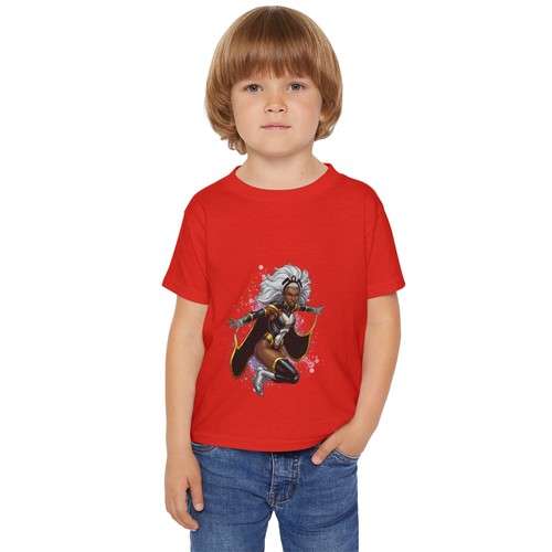 Superhero Toddler T-Shirt, Kids Gift, Birthday Outfit, Cartoon Tee, Fun Playwear - Picture 29 of 30