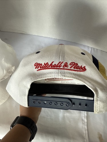 New York Islanders Mitchell & Ness Snapback NHL Hat American Flag on Side RARE - Picture 19 of 22
