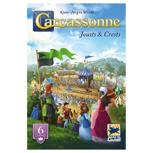 Carcassonne Jousts Crests Erweiterung 6 Refresh Brettspiel Hans Im Gluck-image
