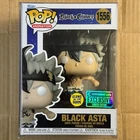 Funko Pop! Black Asta #1556, Black Clover, GITD, EE Exclusive, Animation