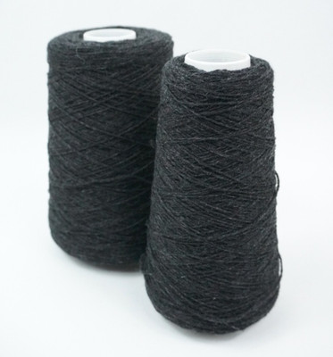 Todd & Duncan Lamaine Geelong Lammwolle Strickgarn - anthrazit
