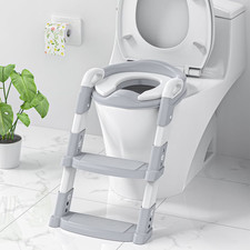 Potty Training Seat, Toddler Step Stool, 2 in 1 Potty Training Toilet for Kids