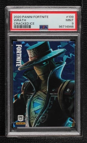 2020 Panini Fortnite Series II Crystal Shard Wrath #109 PSA 9 MINT vg8