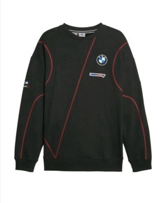 Puma x BMW Motorsport Garage schwarz bestickt Rundhals Pullover neu mit Etikett 2XL XXL
