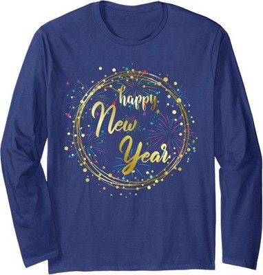 New Years Eve Party Celebrate Supplies Family Gift Long Sleeve T-Shirt