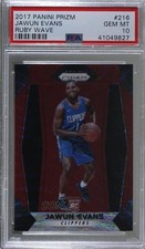 2017-18 Panini Prizm Ruby Wave Prizm Jawun Evans #216 PSA 10 GEM MT 1u6