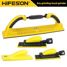 Handheld Sander Manual Sandpaper Tool Sanding Block Dust Extraction Polisher