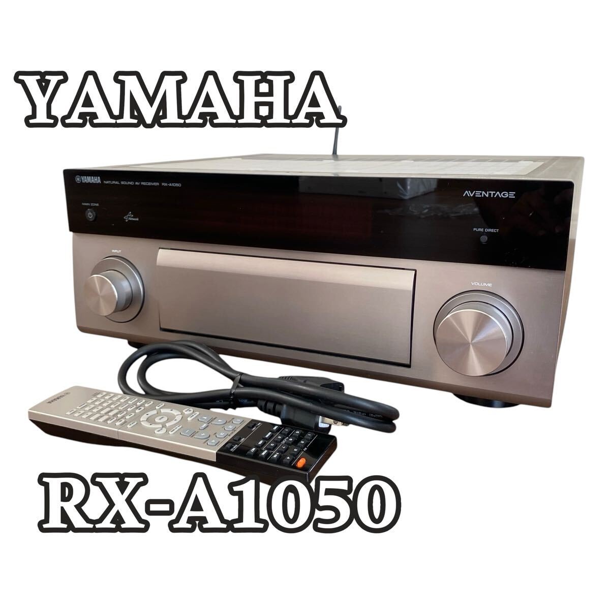 YAMAHA RX-A1050 7.2ch AV Receiver Amplifier 4K Ultra HD Works