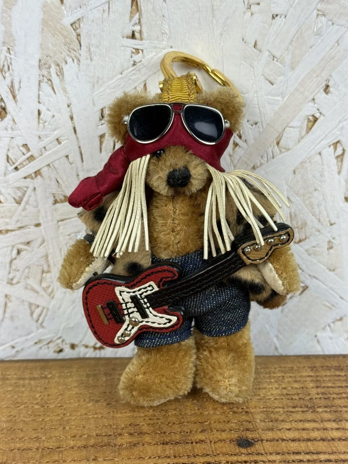 Prada — Prada 2011 Limited Edition Guitar Rocker Bear Keyholder