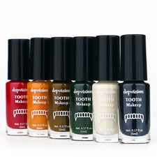 Bowitzki Tooth Paint Theater Cosplay Black Gold White Teeth Paint SFX Makeup 5ml