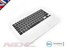 NEW Dell Inspiron 11-3162/3164 White Palmrest  Touchpad  UK ENGLISH Keyboard