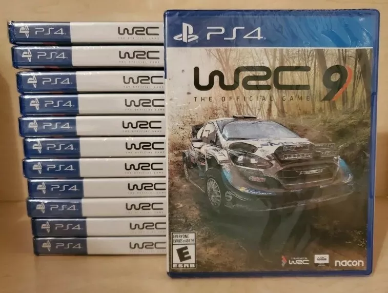 Jogo PS4 Corrida wrc 9 World Rally Mídia Física Novo Lacrado no