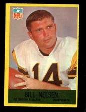 1967 PHILADELPHIA #155 BILL NELSEN VG+ STEELERS *XB37936