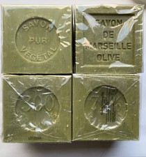 Lot. 04 Sapone di Marsiglia 300gr. originale Olio di Olive 72% Francese Naturale