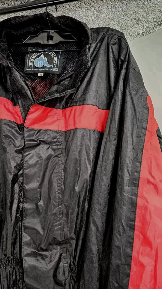 Мужской комбинезон Himalaya Motor Bike Wear средний черный полиэстер водонепроницаемый байкерский - Изображение 4 из 4