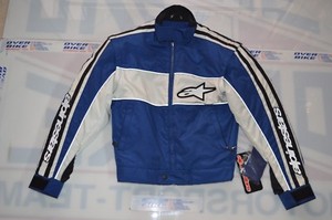 Giacca Alpinestars Asr, unisex, in tessuto, colore blu/nero/bianco, TG: S |  eBay