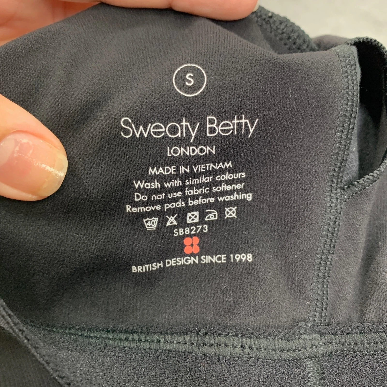 sweaty-betty ribbed strappy back long sleeve padded shirt