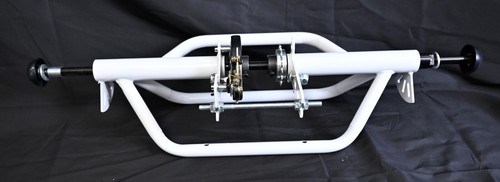 20"-24"-26" TRIKE ADULT TRICYCLE CONVERSION KIT 1 SPEED 15mm AXLE WHITE FRAME - Picture 2 of 4