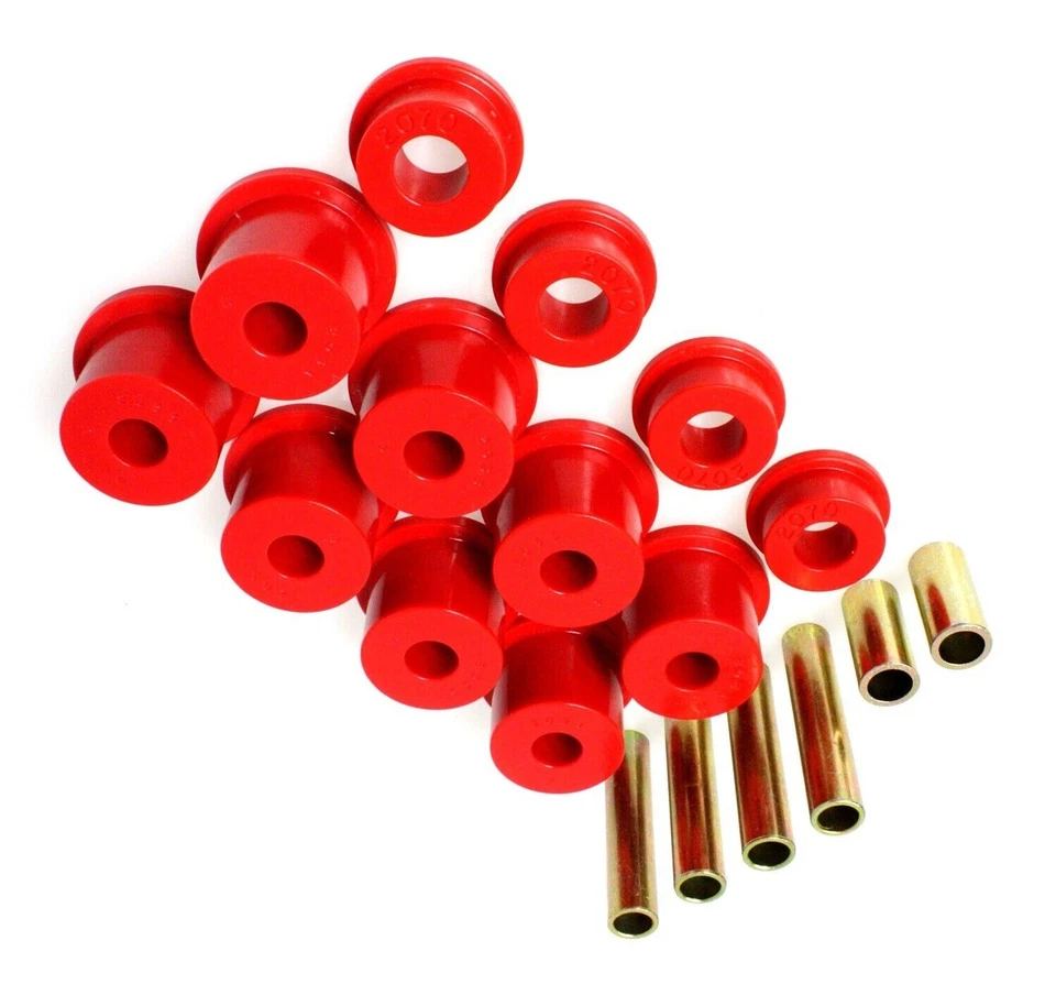 Juego de bujes de resorte de hoja Energy Suspension 4.2121R para F-250 F-250 HD F-350 Foto 3 de 4