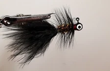 5 Wooly Bugger - Crappie, Trout, and Bass 1/16 th oz. Jigs