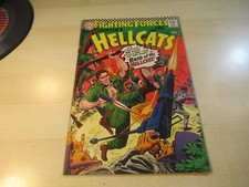 OUR FIGHTING FORCES #107 LT. HUNTER DC SILVER AGE RAID OF HELLCATS MACHINE GUN