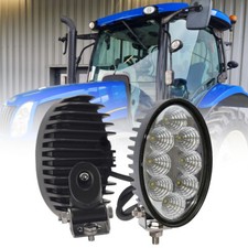 Emark LED Oval Flood Light w/Swivel Mount For Case New Holland Tractors 84254557