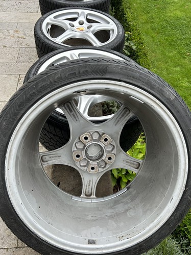 Porsche 911 997 Carrera sport classic Rad C4 4S Felgen Wheel Rim Set 8+11x19 BBS - Bild 15 von 23