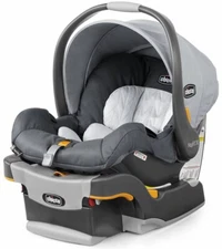 Chicco KeyFit 30 Cleartex Infant Car Seat, Slate (NEW w/ TAGS) Creased Box