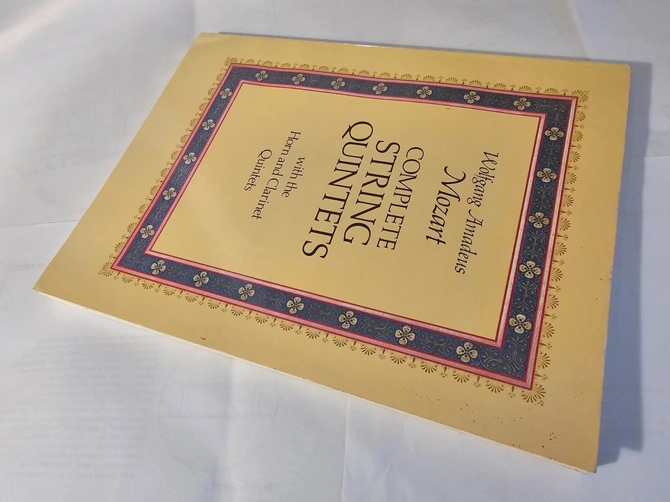 WOLFGANG AMADEUS MOZART - COMPLETE STRING QUARTETS - DOVER - GC - FREEPOST - Image 4 of 4