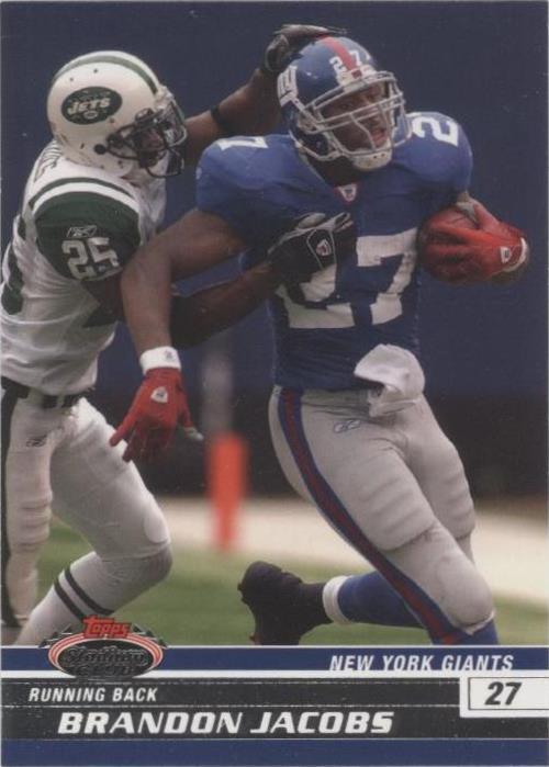 2008 Topps Stadium Club Brandon Jacobs #47 - 1 of 2