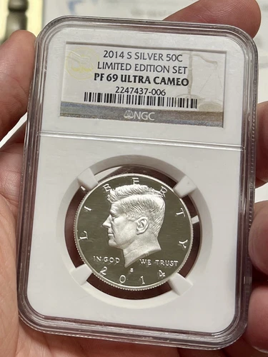 2014-S 50c Kennedy Silver Half Dollar Proof Coin NGC PF69 Limited Edition Set