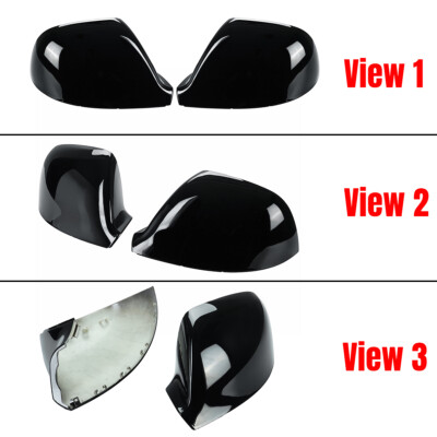  Left + Right Mirror Caps Exterior Mirror Housing For Transporter T5 T6 Amarok