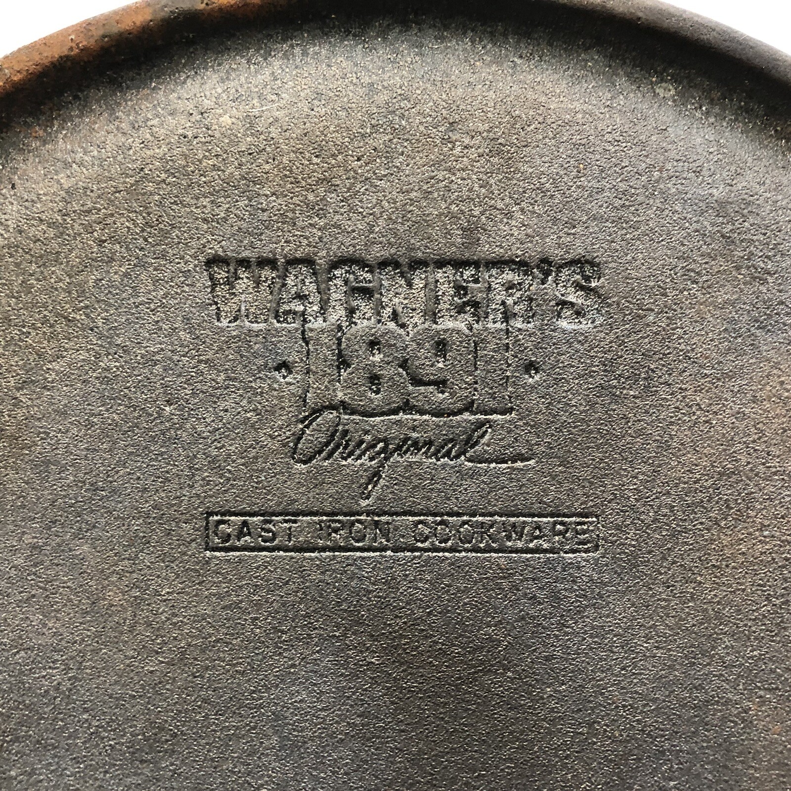 Vintage Wagners 1891 Griddle 10 1/4" Pan Skillet Black Cast Iron Made